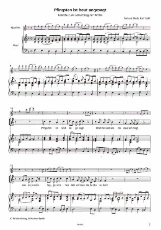 Preview: Notenbeispiel Pfingsten